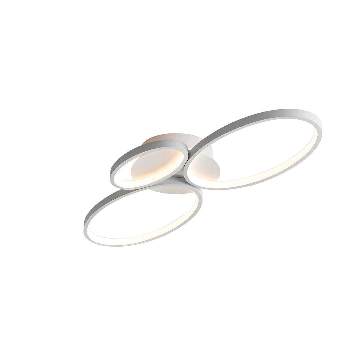 Sios LED Semi-Flush Light 36W 3000K - Sandblasted White