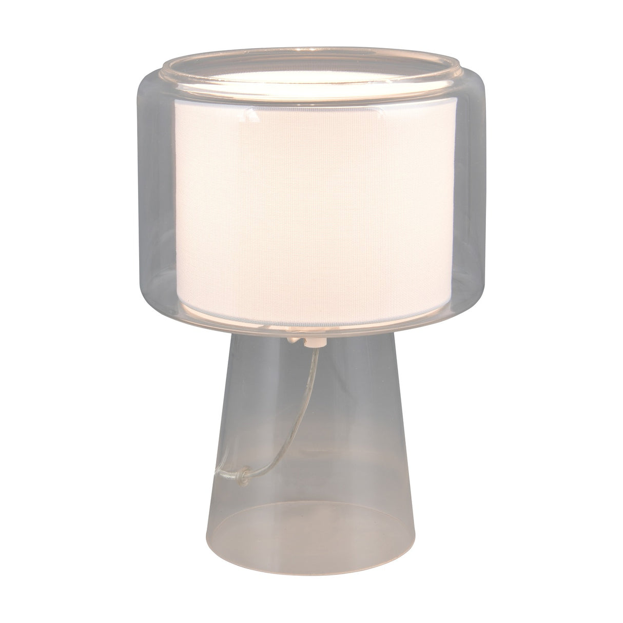 Rocka Glass Table Lamp – Clear