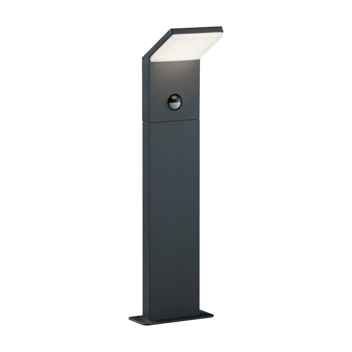 Pearl 50cm LED PIR Outdoor Lamp Post – Anthracite