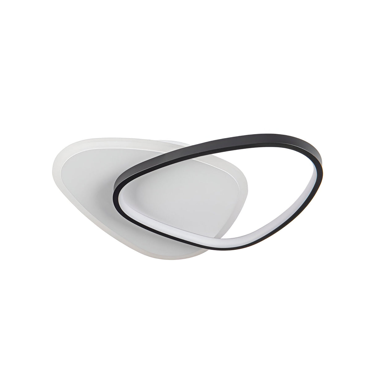 Romo LED Wall/Flush Ceiling Light 28W 3000K - White/Black