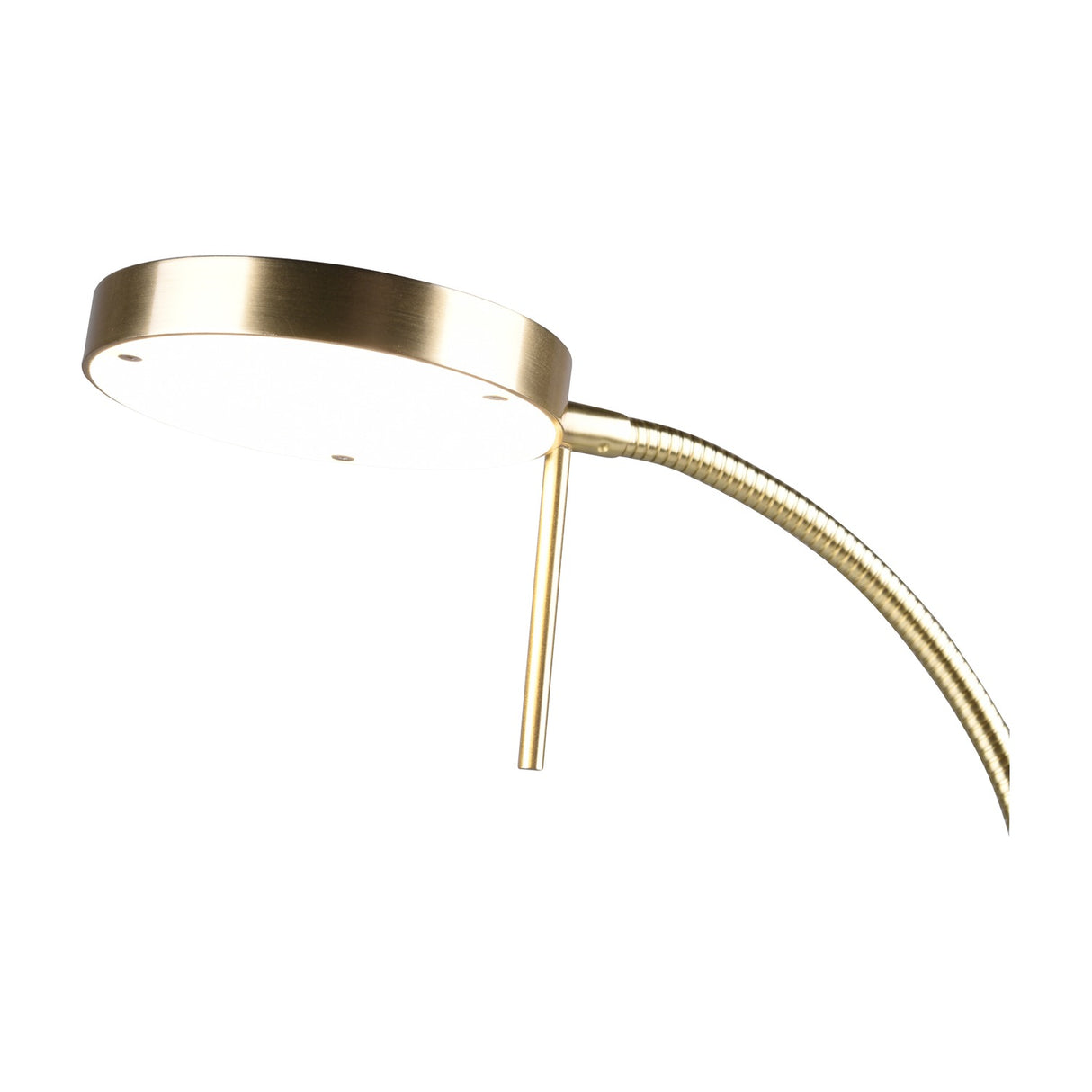 Monza LED Disc Table Lamp – Satin Brass
