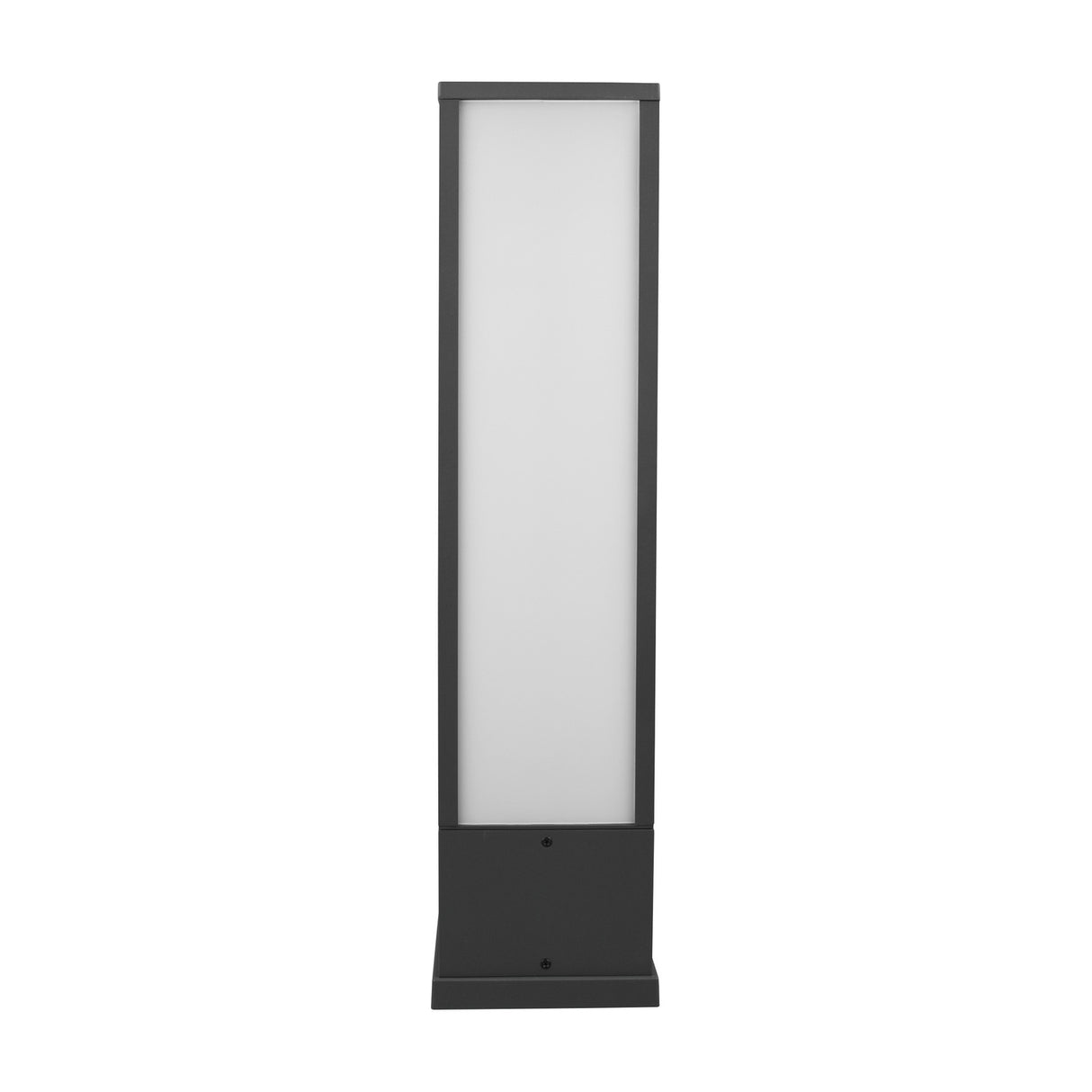 Fuerte LED Square Outdoor Lamp Post – Anthracite