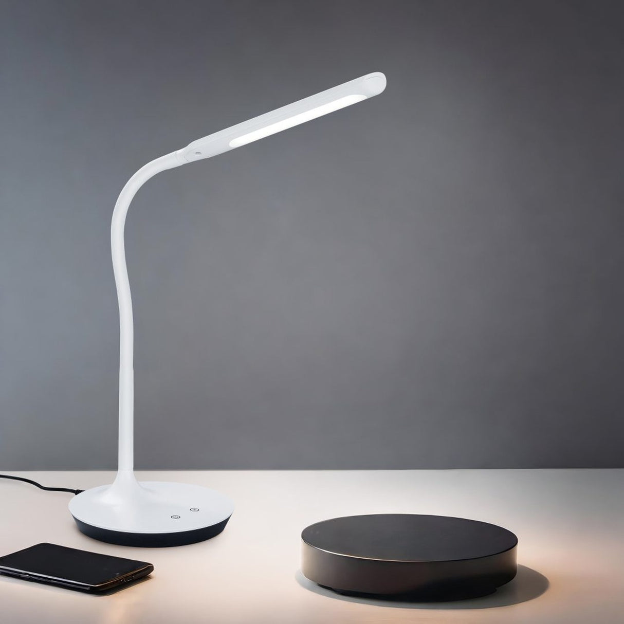 Polo LED Table Lamp – Matt White