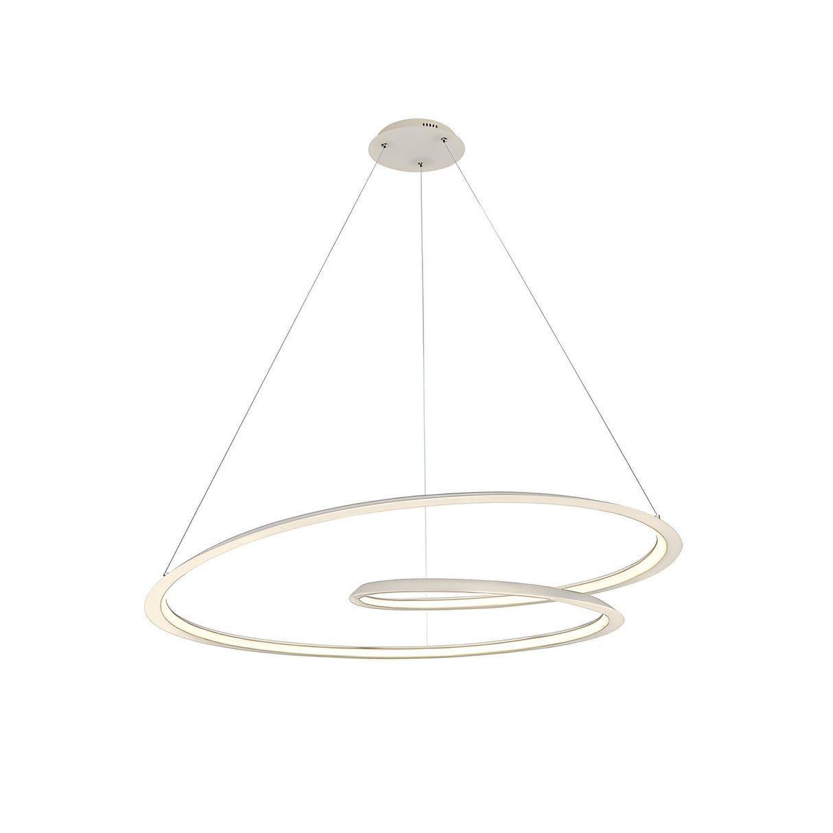 Looping LED Suspension Light 54W 3000K - White