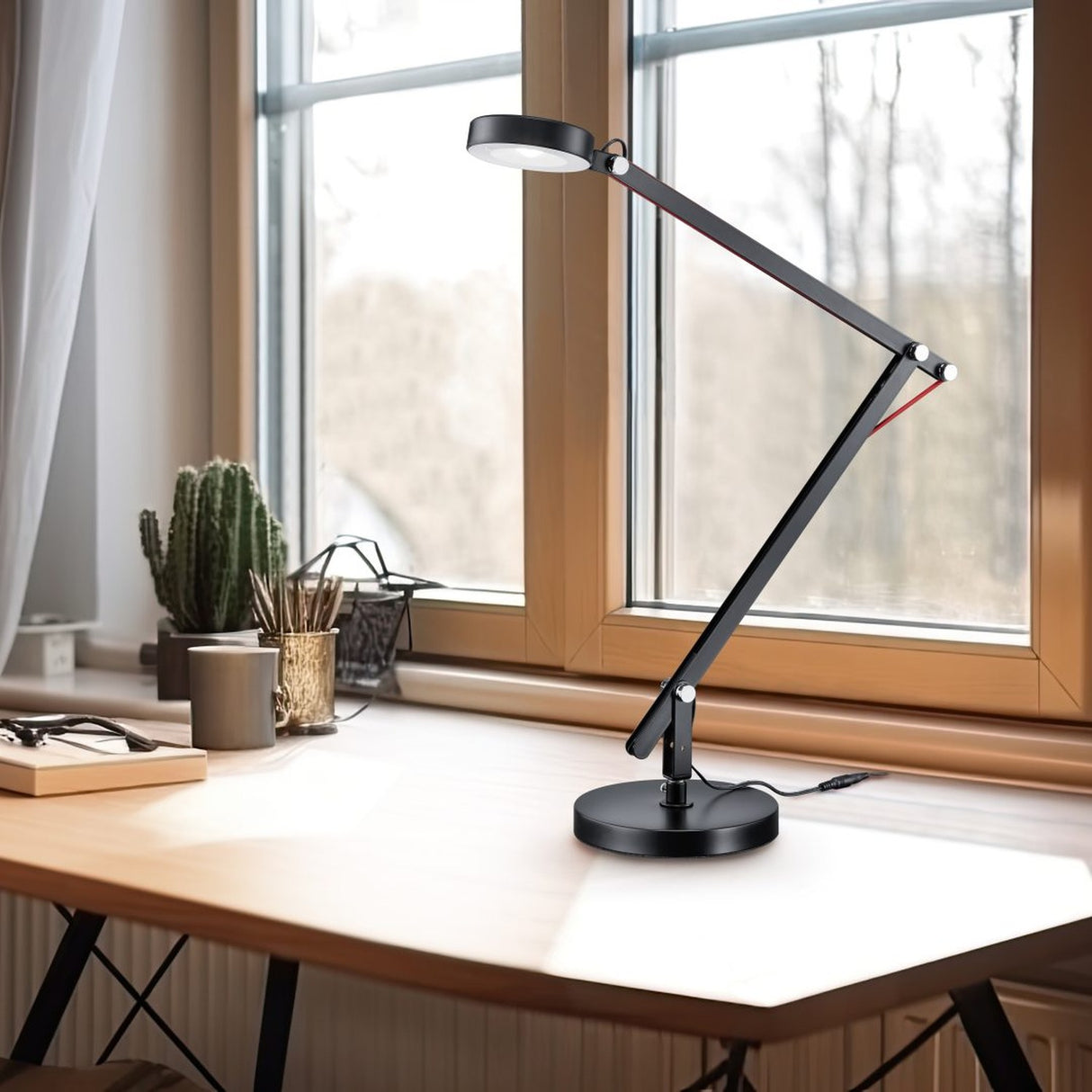 Amsterdam LED Table Lamp – Black