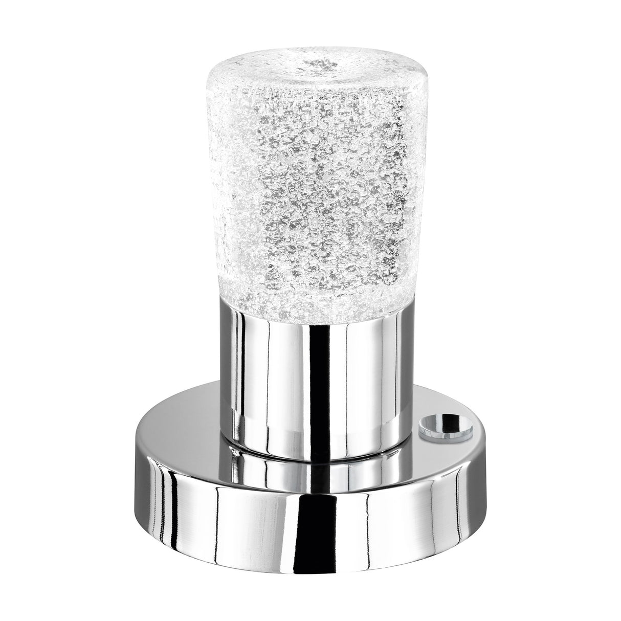 Cristo LED Glass Table Lamp – Chrome
