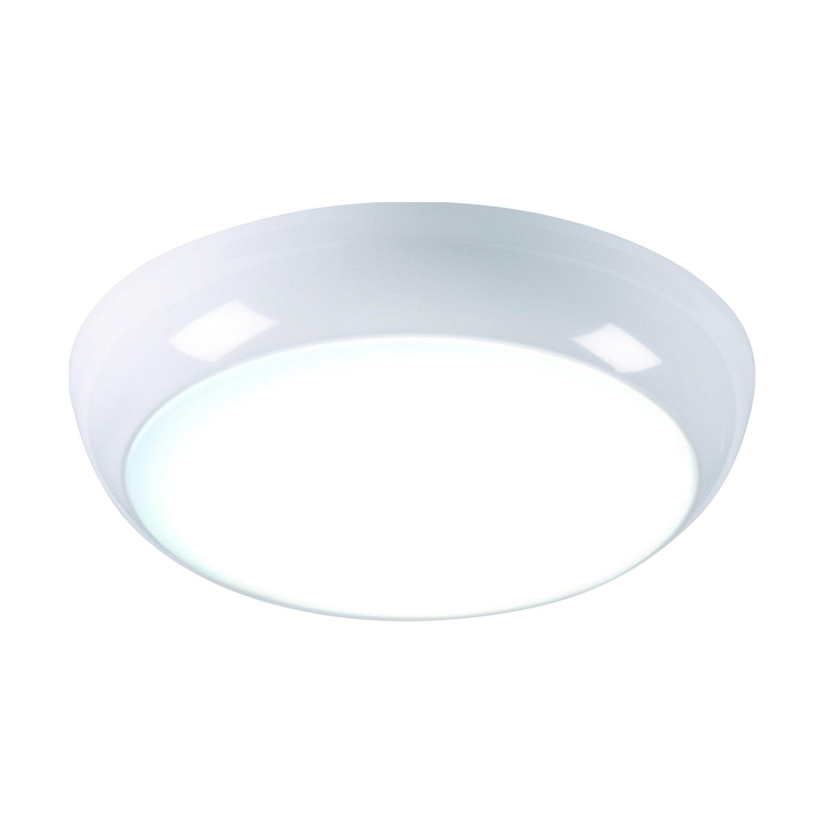 230V IP44 14W LED Bulkhead with Sensor 6000K