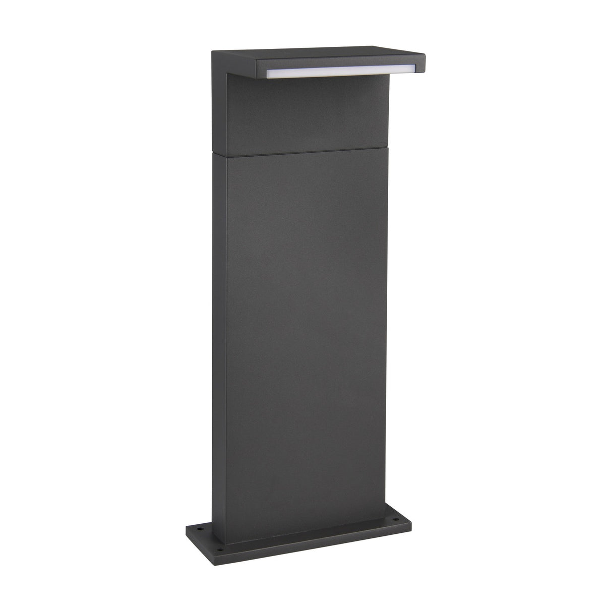 Ravi LED Grey PIR Outdoor Lamp Post – Anthracite