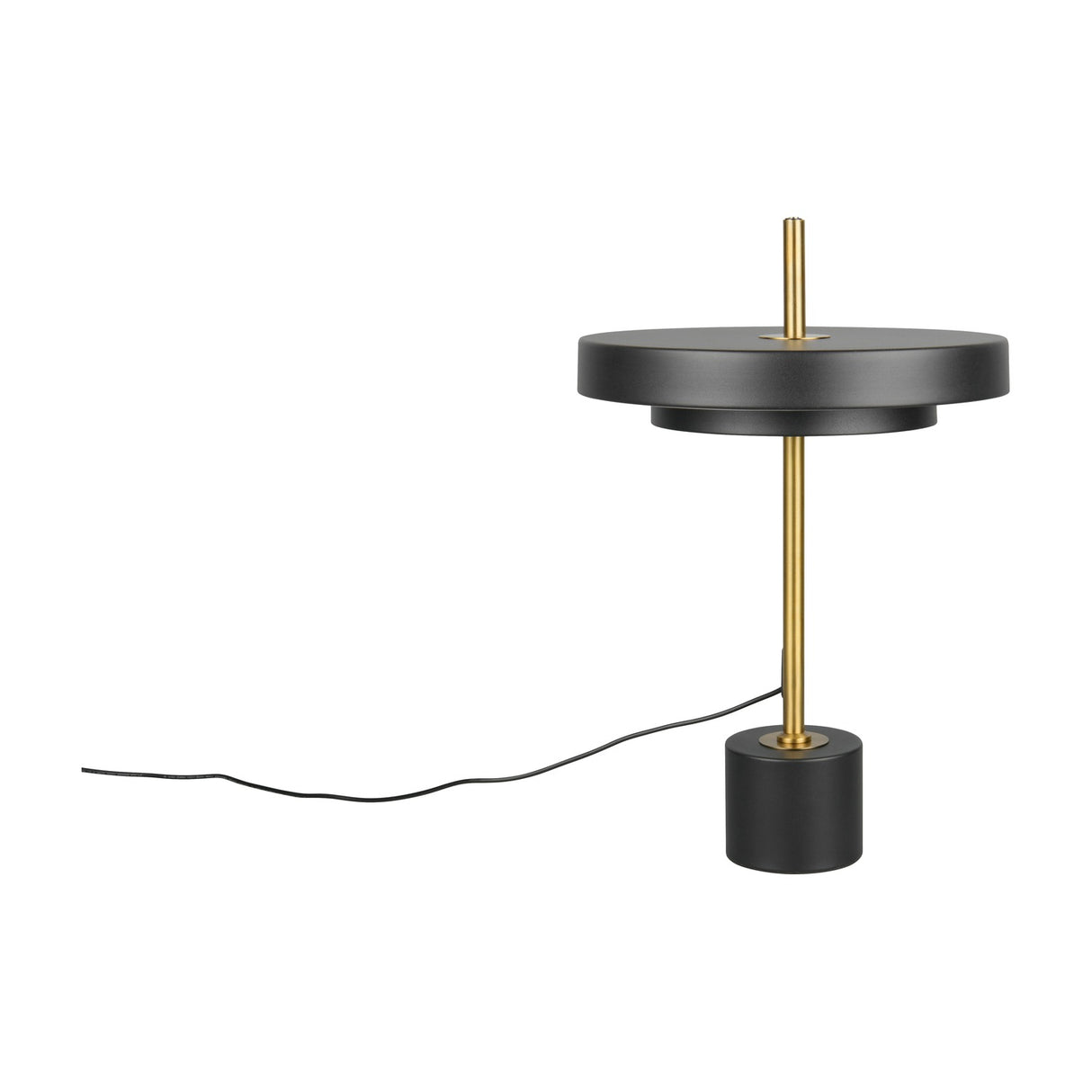 Keaton LED Table Lamp – Black & Gold