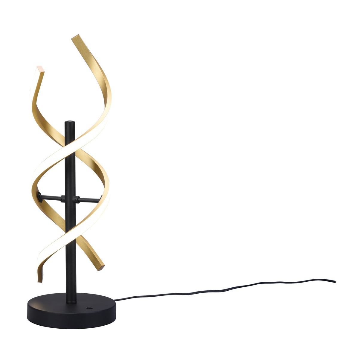 Sequence LED Table Lamp – Satin Brass