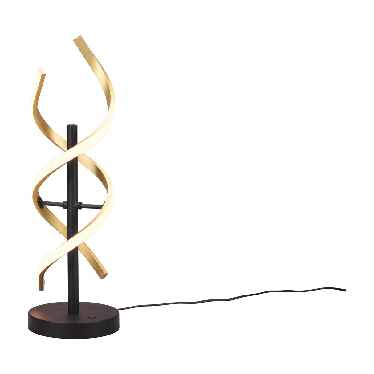 Sequence LED Table Lamp – Satin Brass