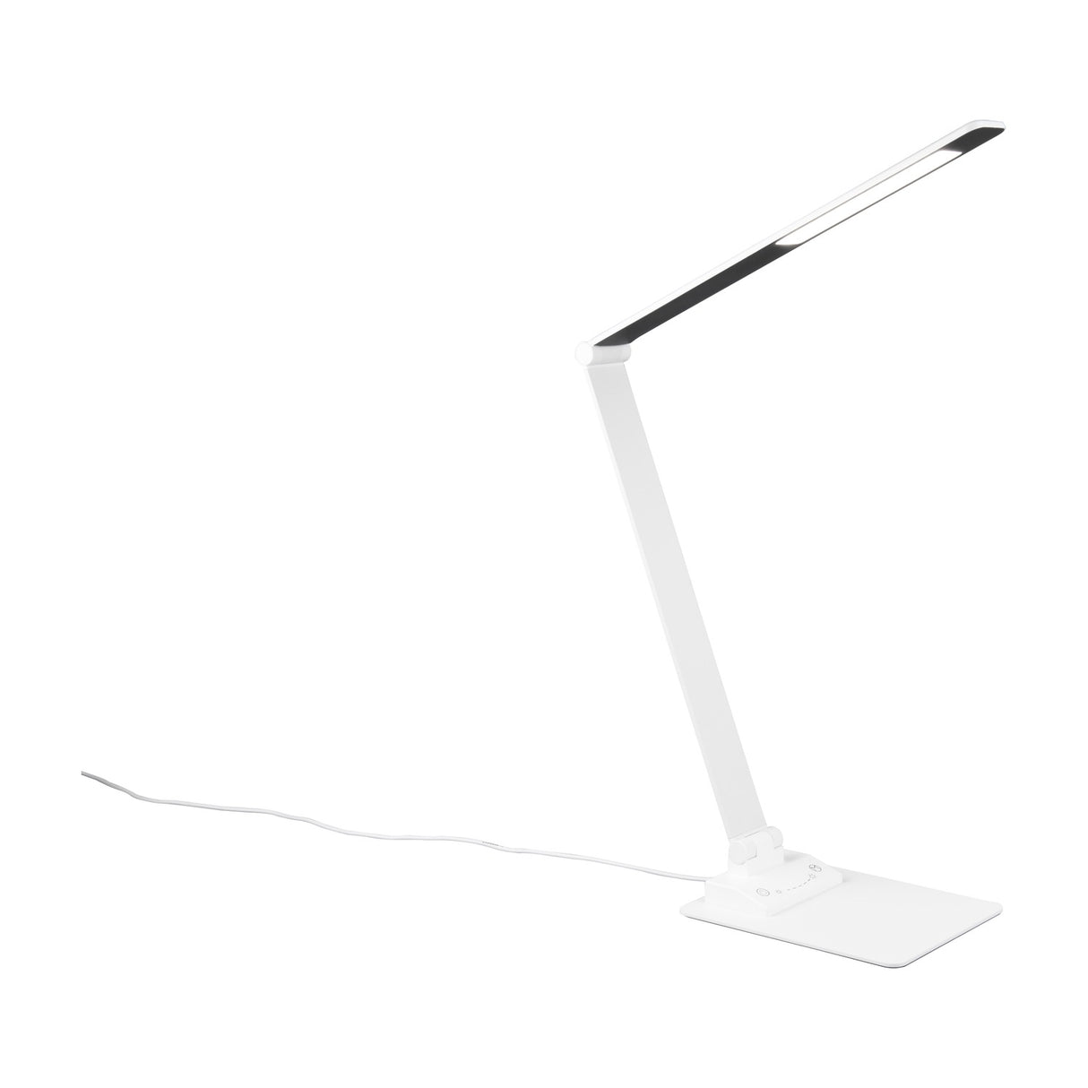 Travis LED USB Table Lamp – Matt White