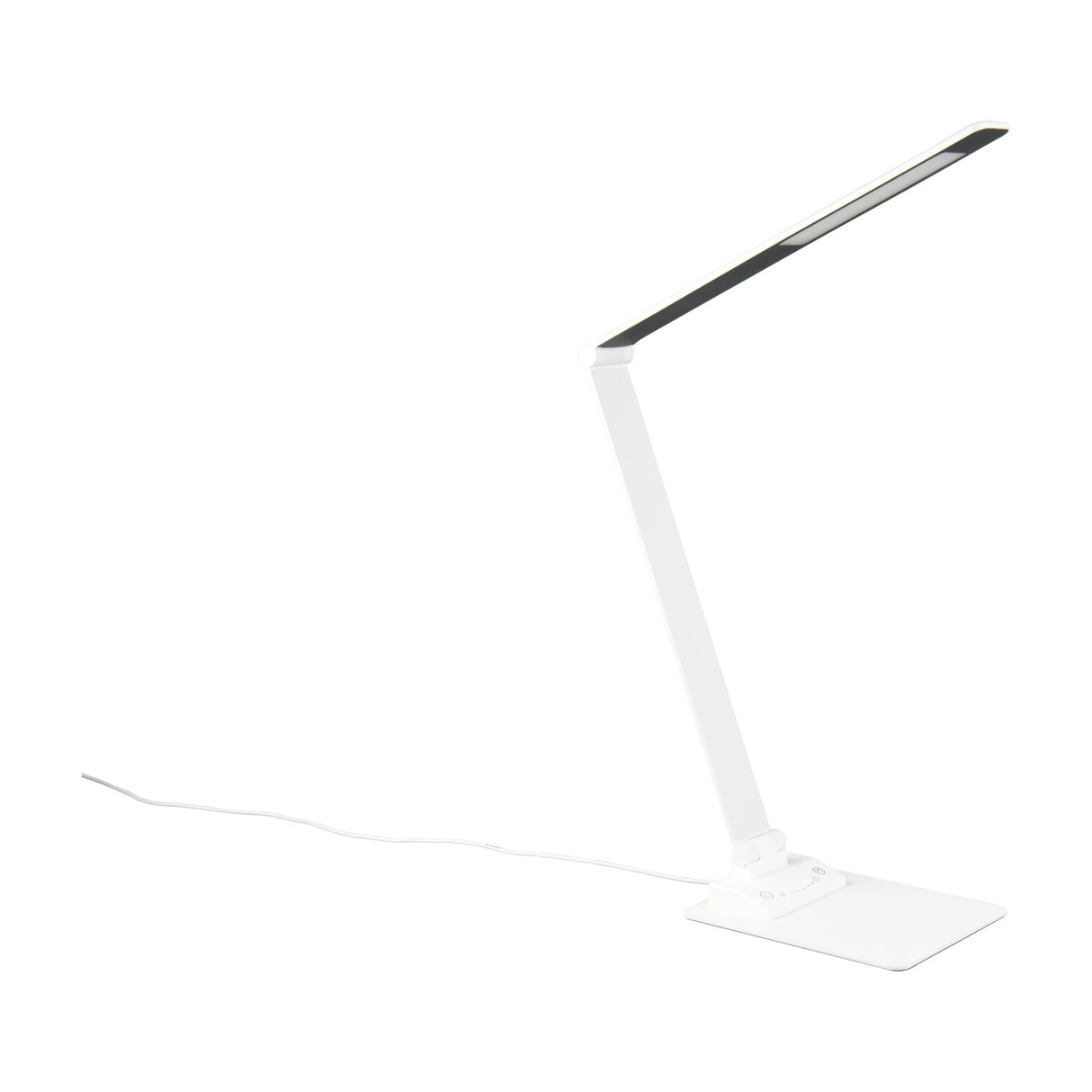 Travis LED USB Table Lamp – Matt White