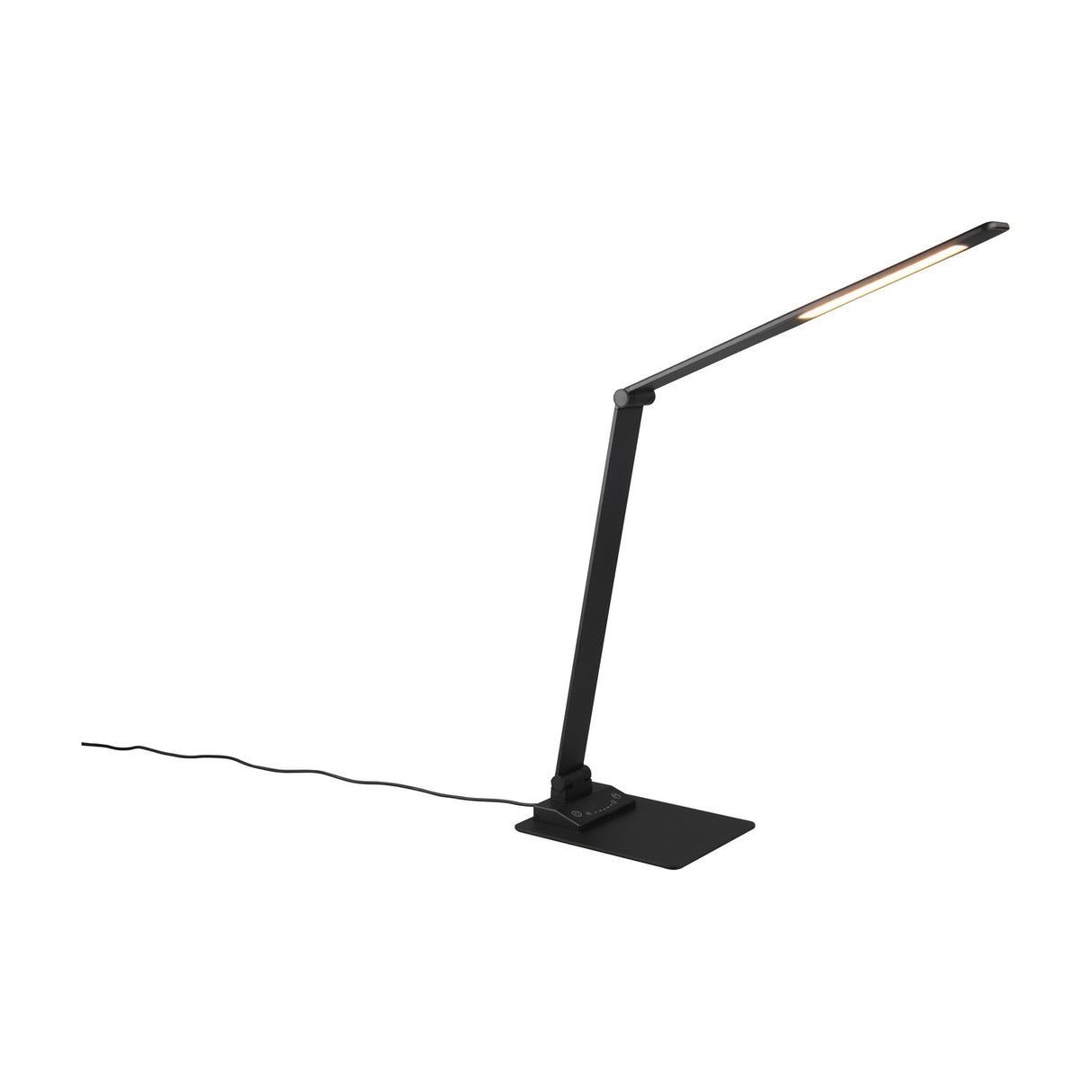 Travis LED USB Table Lamp – Matt Black