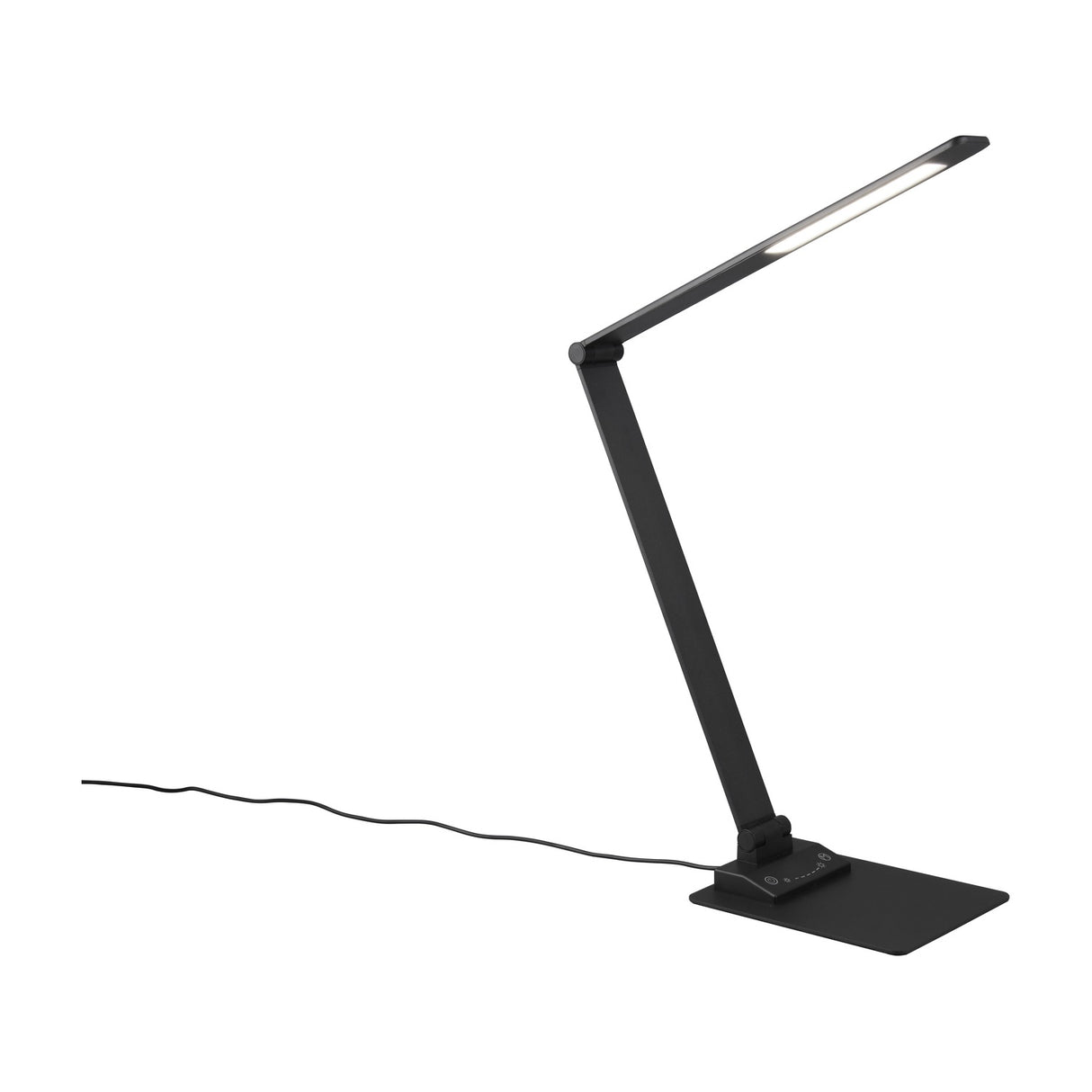Travis LED USB Table Lamp – Matt Black