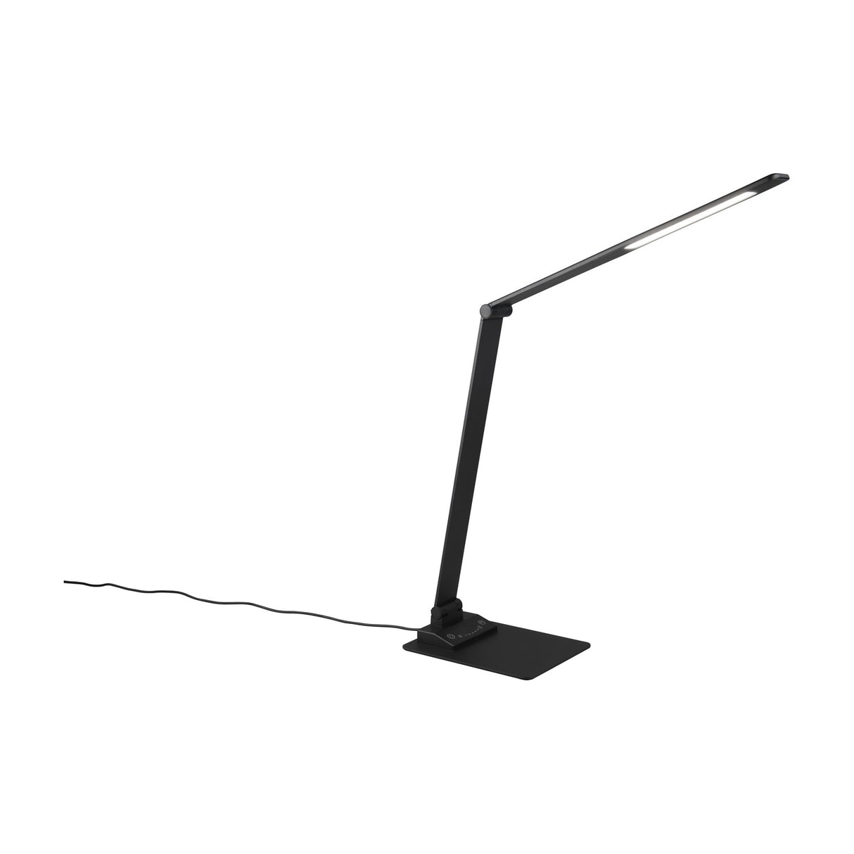Travis LED USB Table Lamp – Matt Black