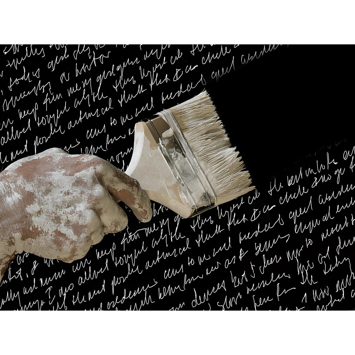 Poesia Erased Art Photography Print – 180x120cm