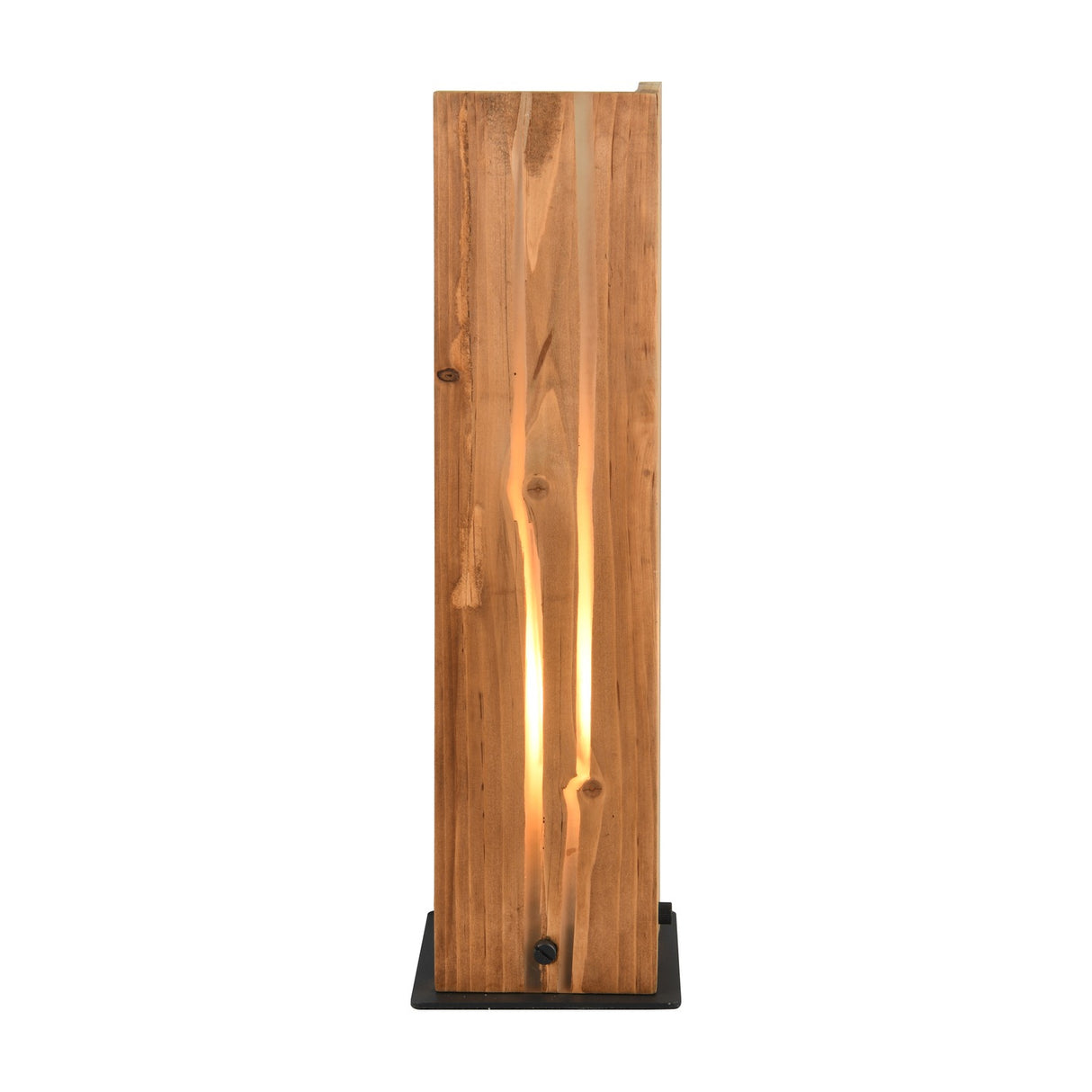 Karuni Wooden Table Lamp – Natural