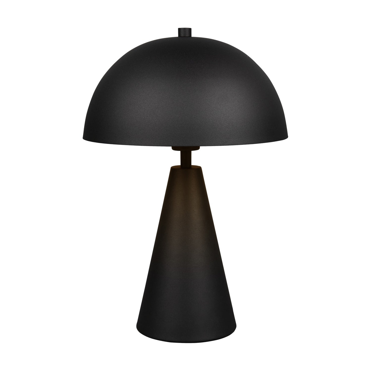 Alfie Dome Table Lamp – Matt Black