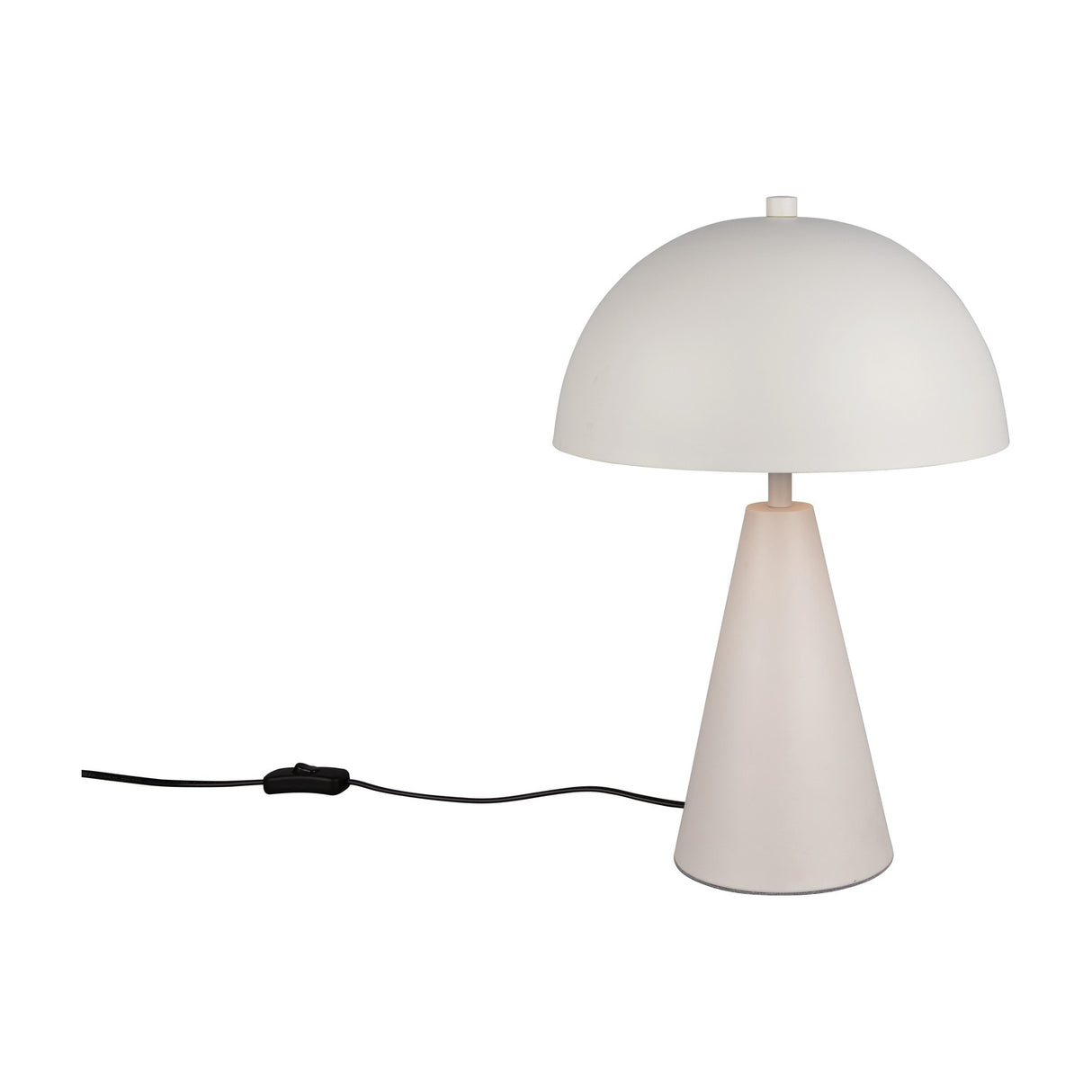 Alfie Dome Table Lamp – Warm Grey