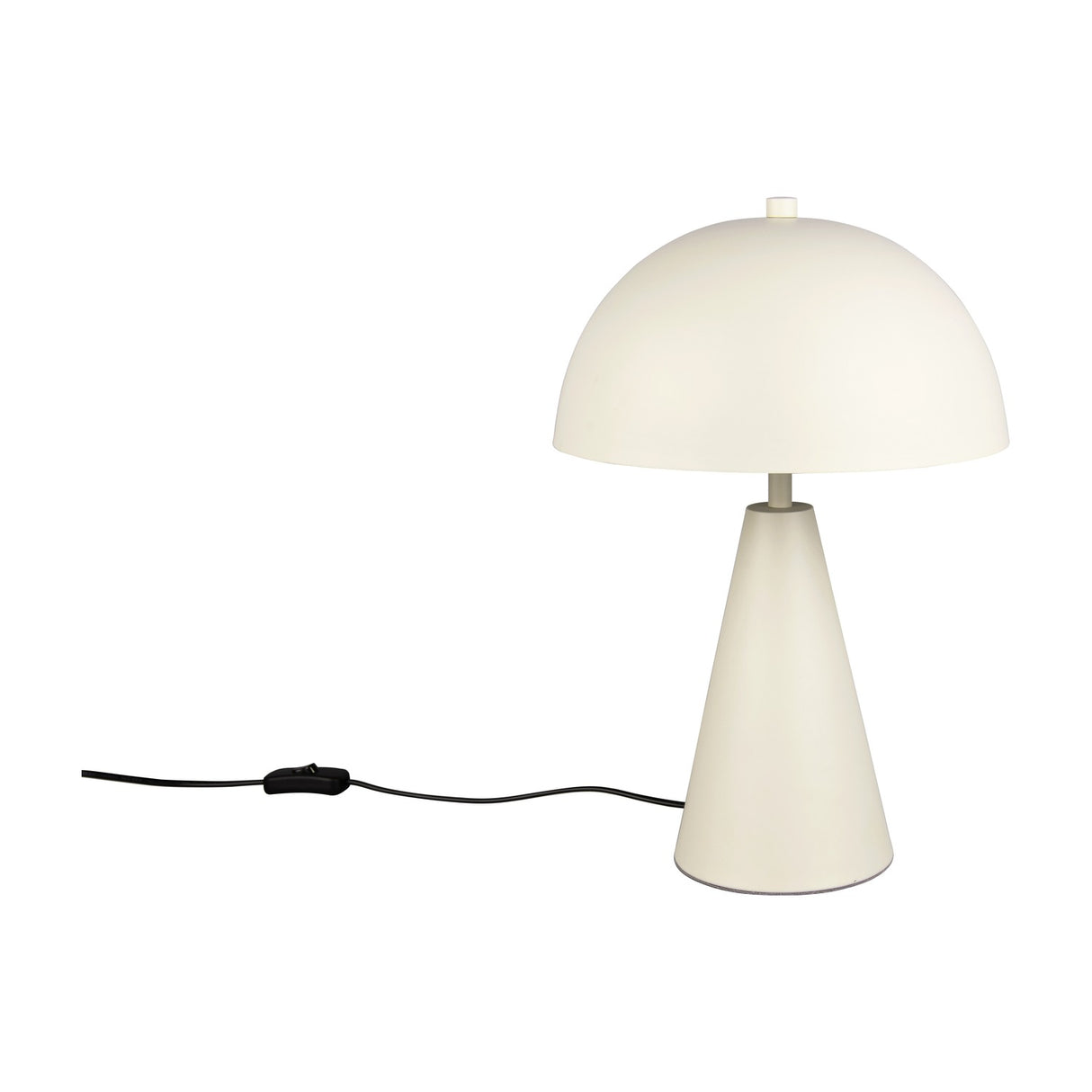 Alfie Dome Table Lamp – Warm Grey