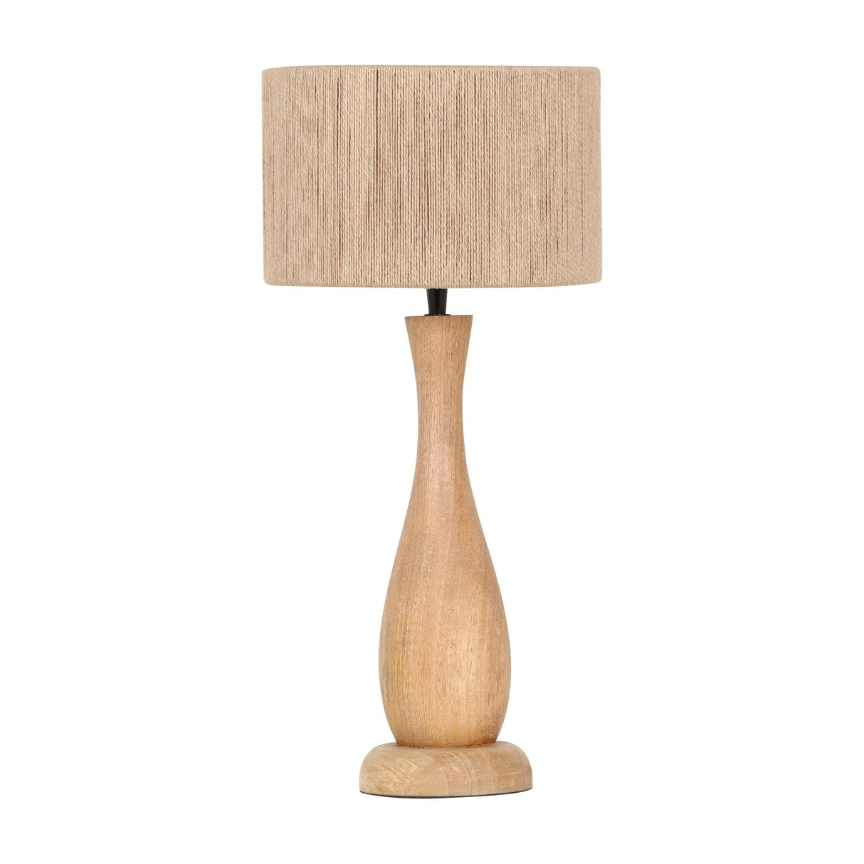 Toba Wooden Table Lamp – Natural