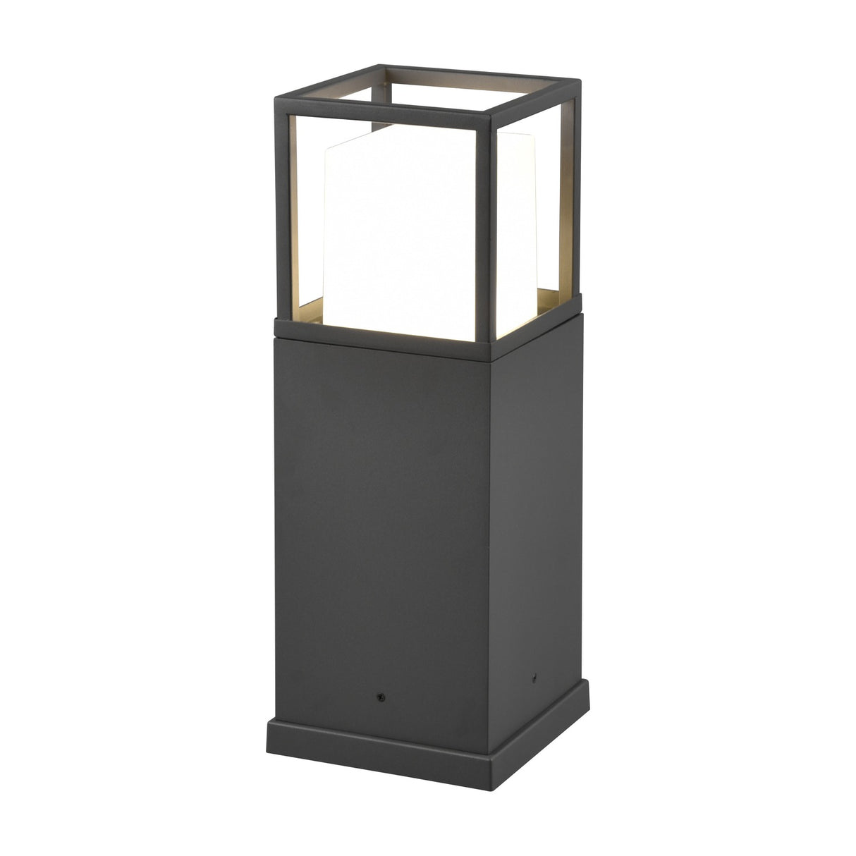 Witham LED Lantern 40cm Outdoor Lamp Post – Anthracite