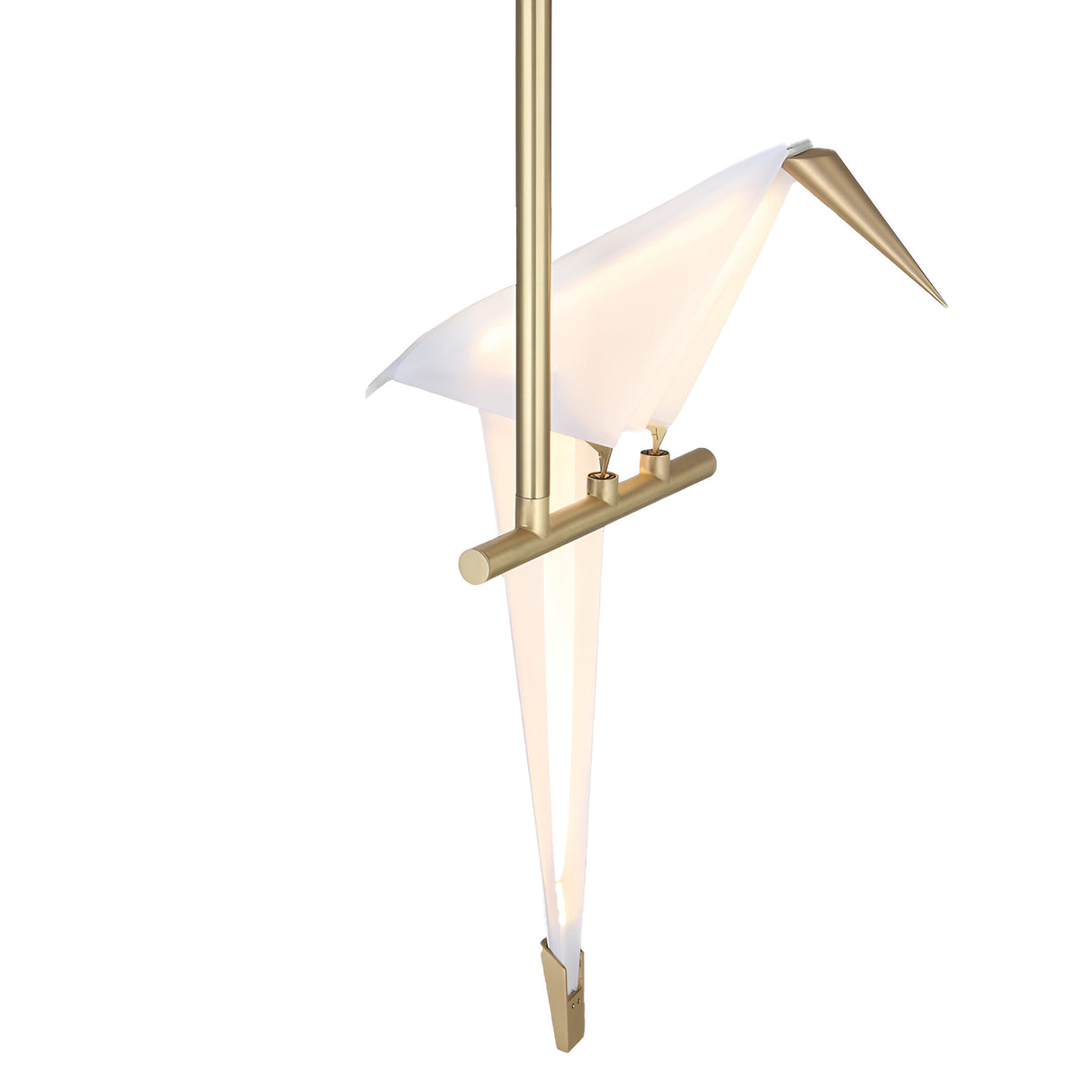 Ex-Display Bird V2 LED Pendant Light - White & Gold