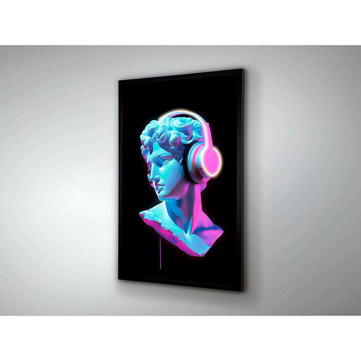 Busto Cyan Bust LED Photography - 80x120