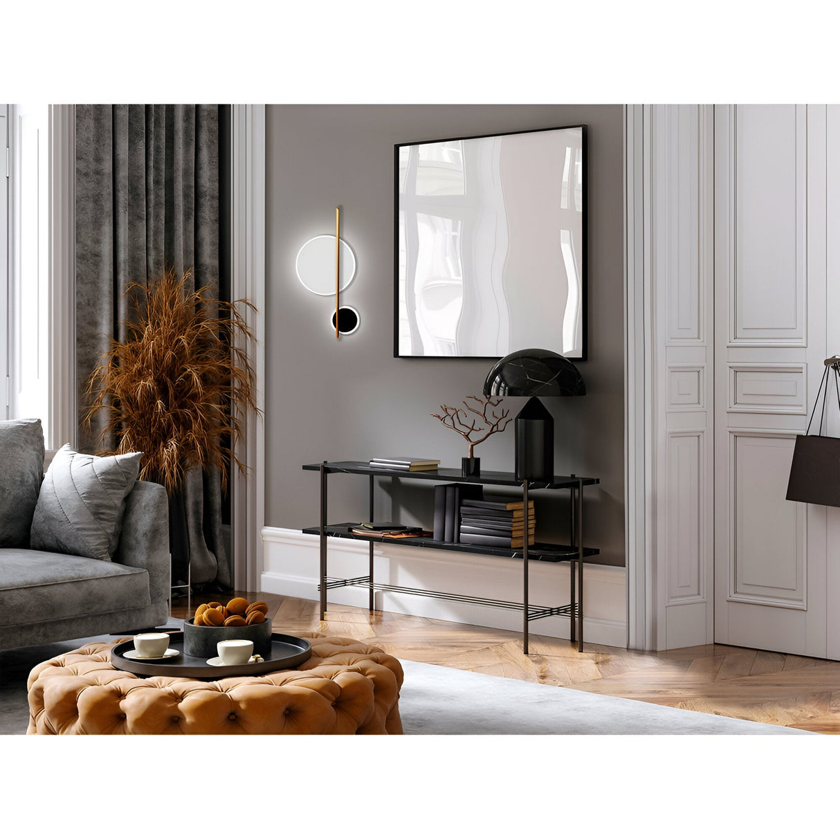 Duo LED Wall Light 10W 3000K - Black/White