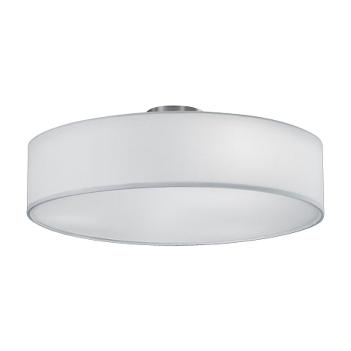Hotel 3 Light Round Ceiling Light – White
