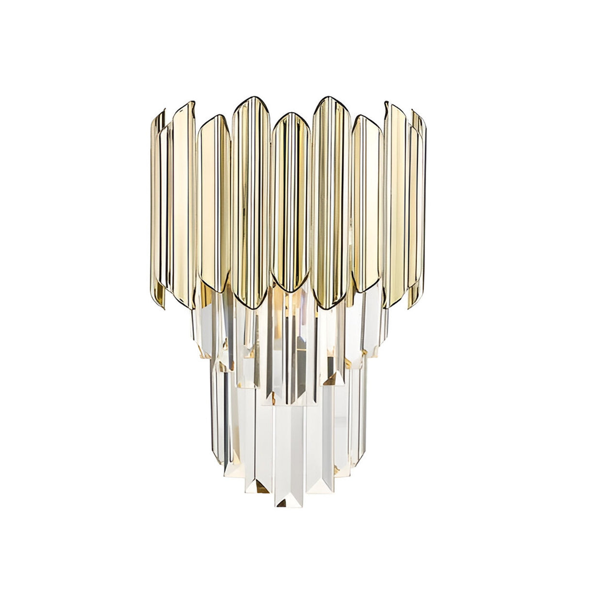 Tiara LED Wall Light 10W 3000K - Transparent/Gold