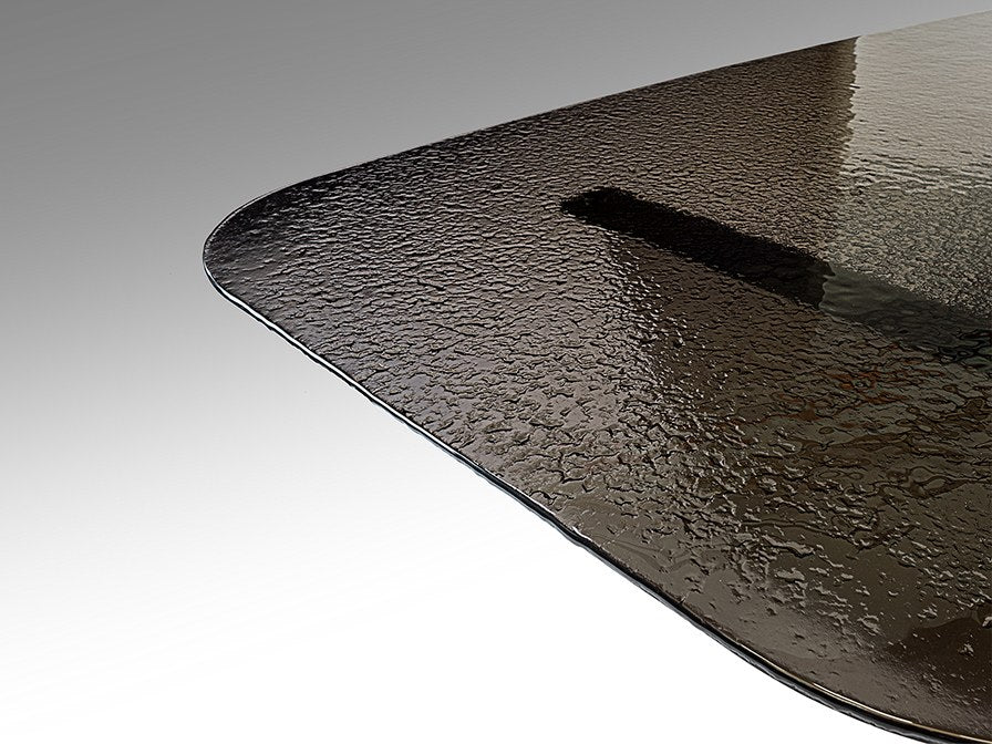 Genesis Dining Table - Bronze and Grey