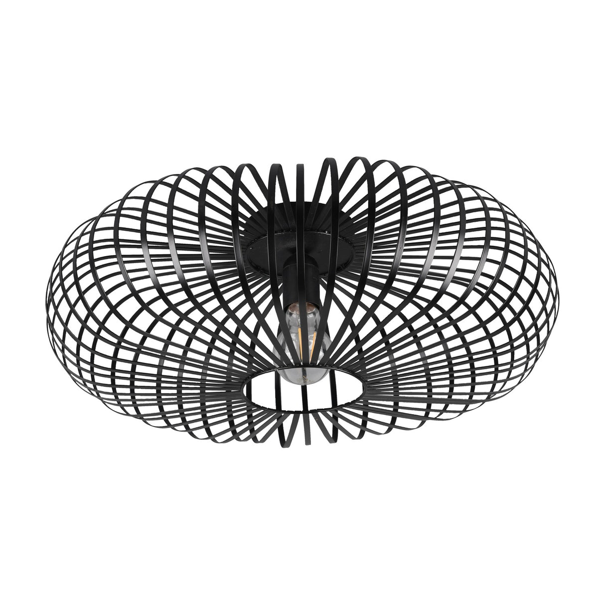 Johann 50cm Ceiling Light – Matt Black