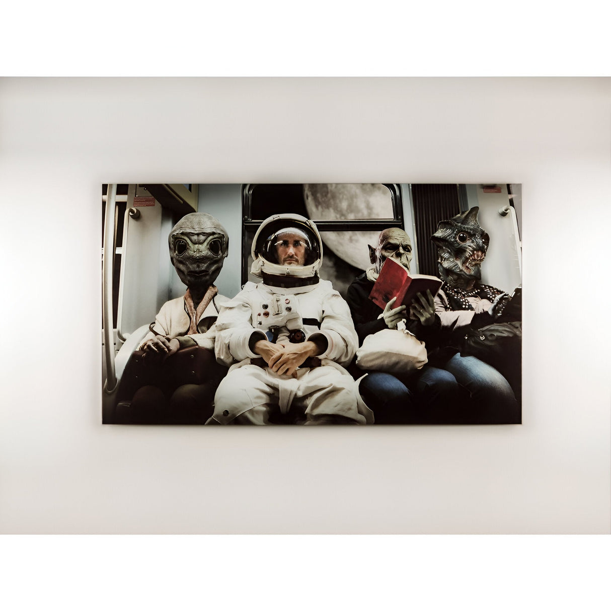 Galacticos Urban Nightlife Photography Print – 140x80cm