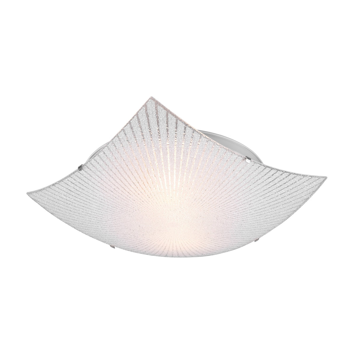 Elisa 2 Light Glass Ceiling Light – Chrome