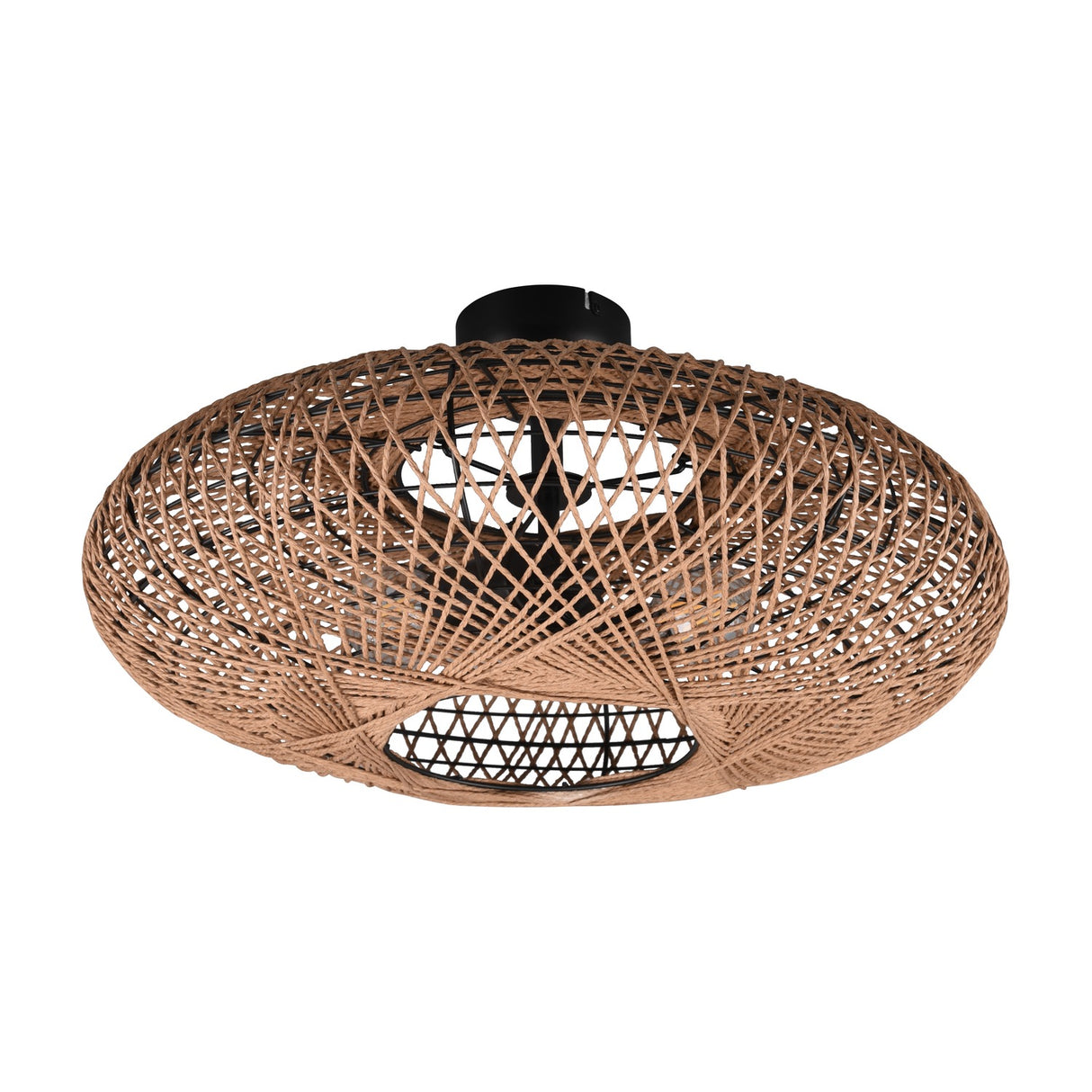 Hedda 2 Light Ceiling Light – Matt Black