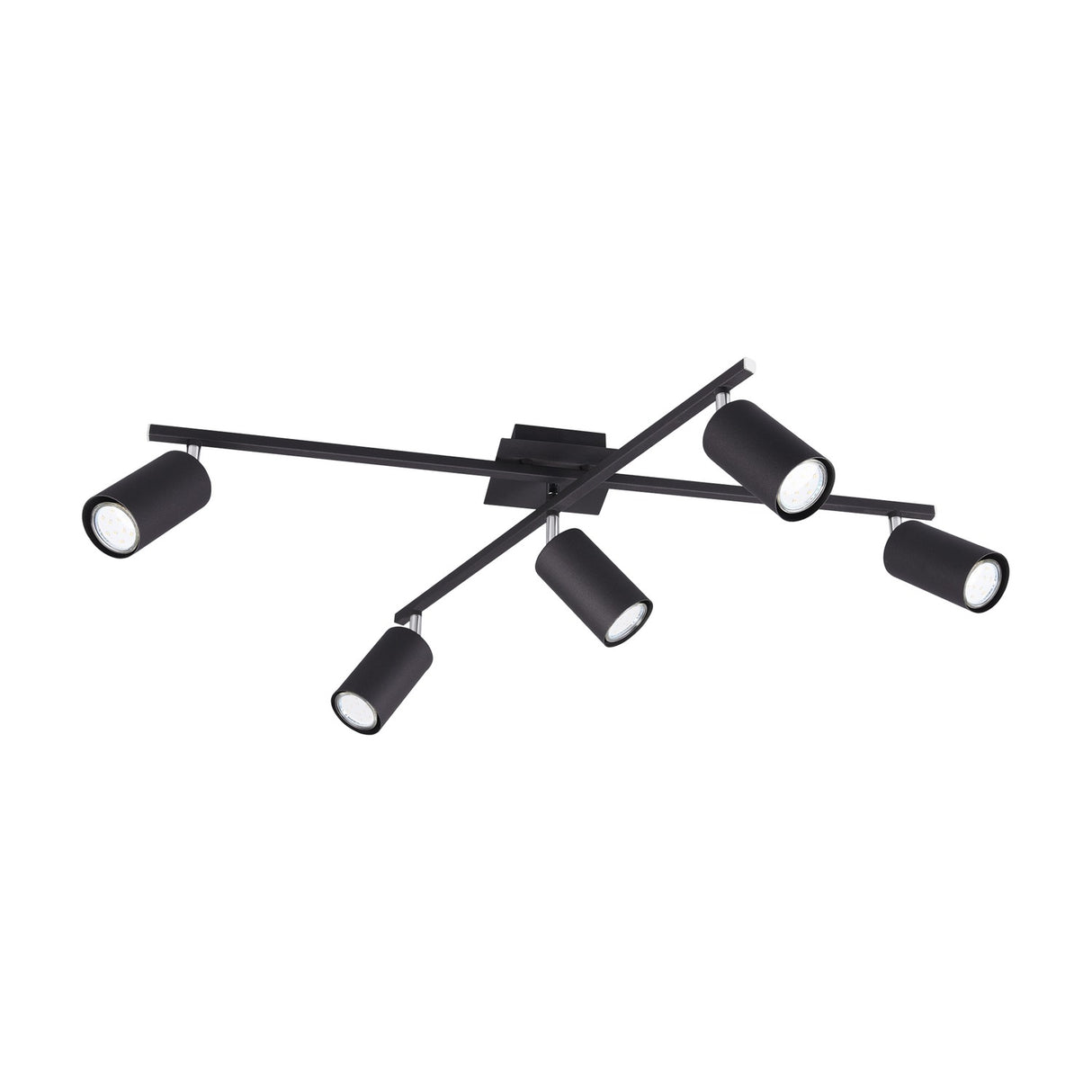 Marley 5 Light Ceiling Light – Matt Black
