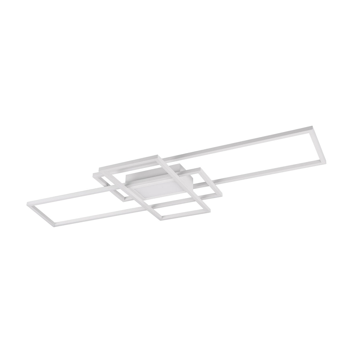 Irvine 3 Light LED Square Ceiling Light – Matt White
