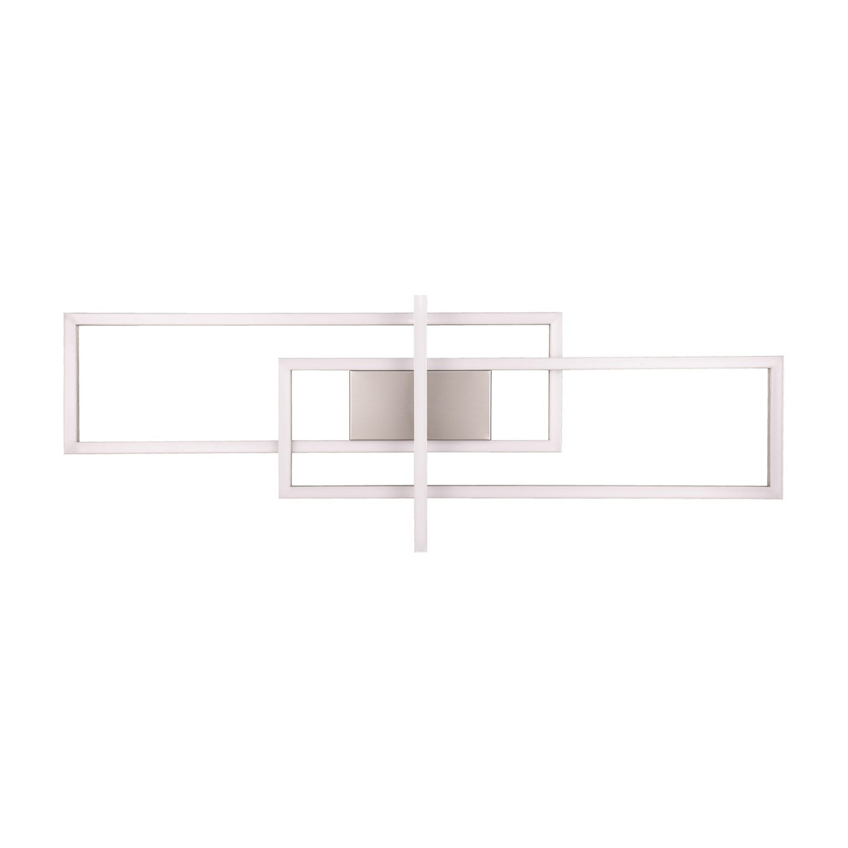 Salinas 3 Light 100cm LED Chandelier – Satin Nickel