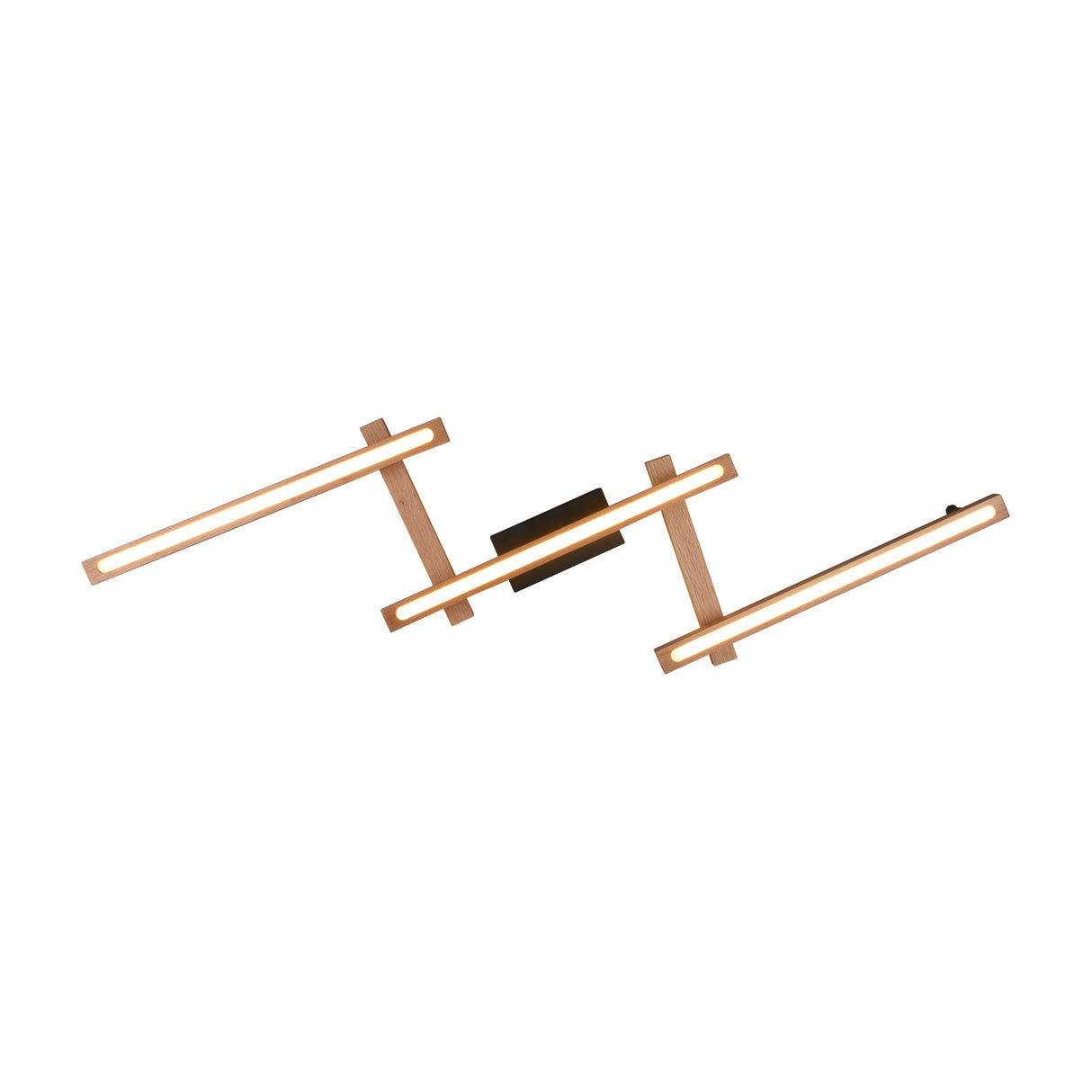 Bellari 3 Light LED Up Down Linear Ceiling Light – Wood