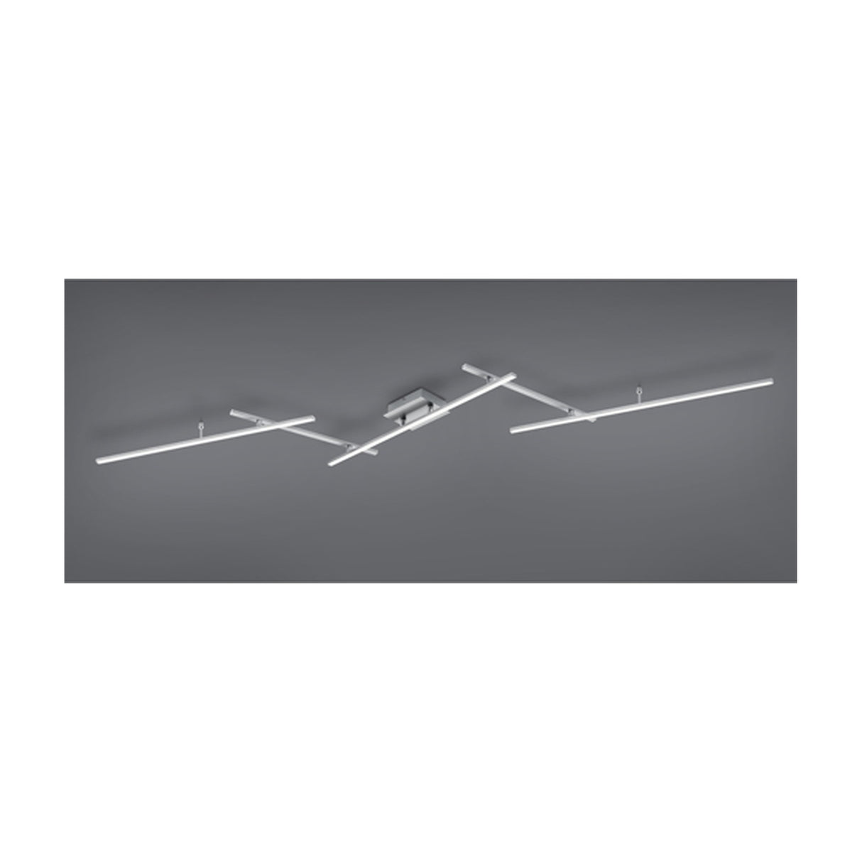Arvin 6 Light LED Linear Ceiling Light – Satin Nickel