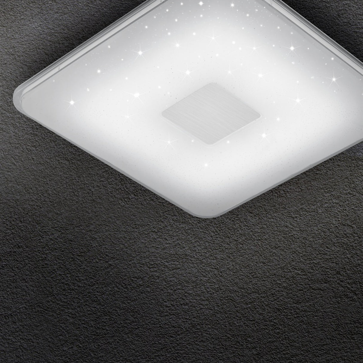 Samurai LED Remote Control Square Ceiling Light – White