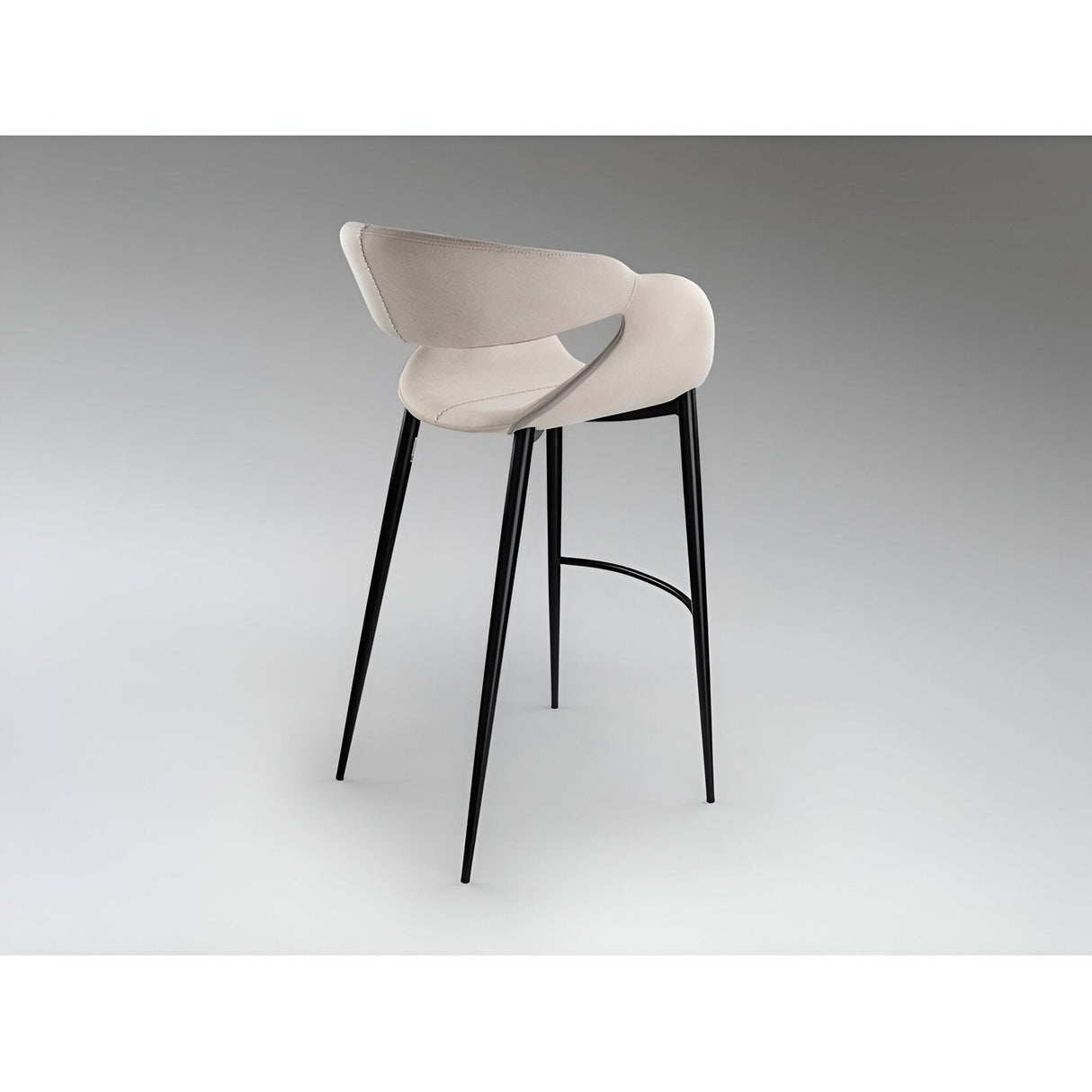 Giro Stool Chair - White