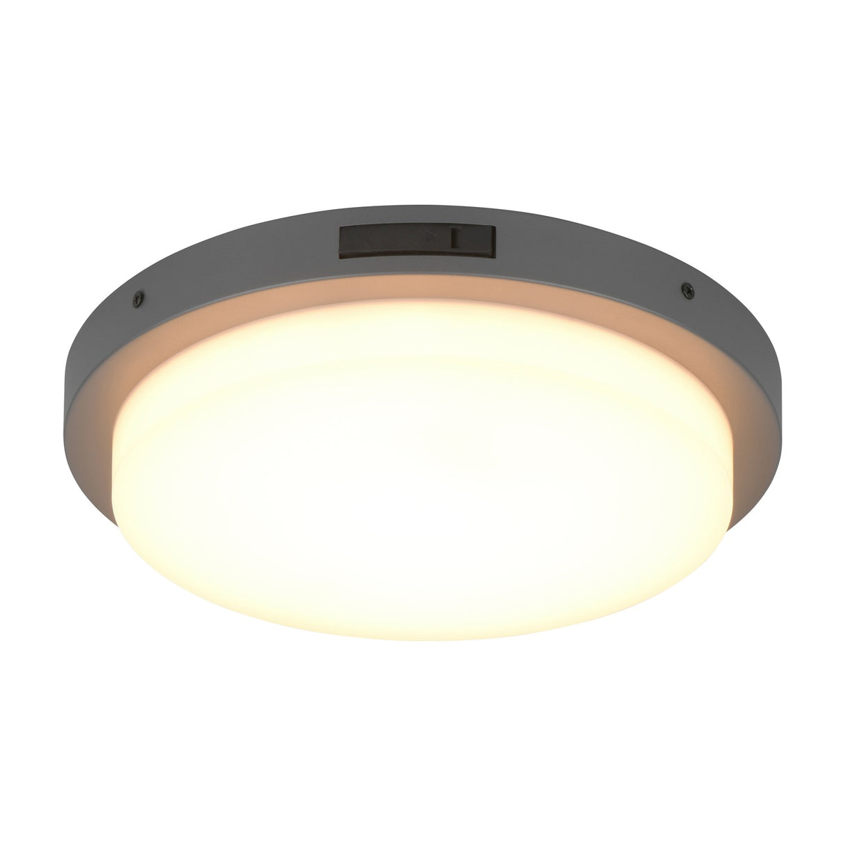 Bermejo LED Glass PIR Ceiling Light – Anthracite