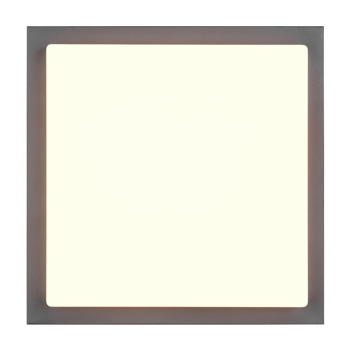 Bermejo LED Square PIR Ceiling Light – Anthracite