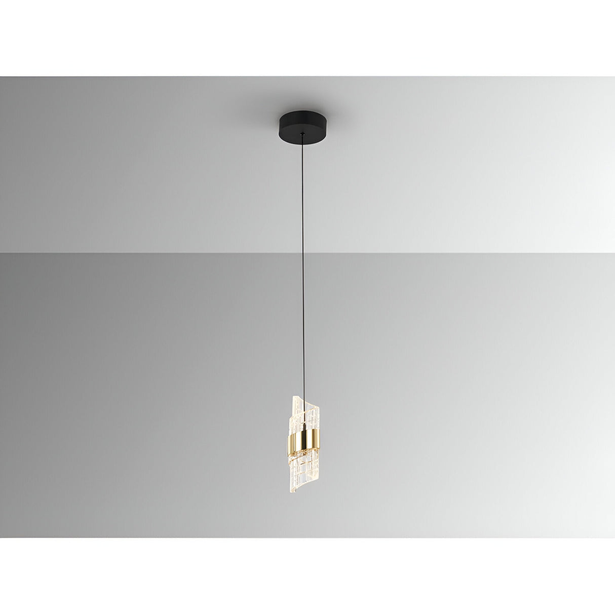 Iliada LED Pendant Light 7W 3000K - Black/Gold