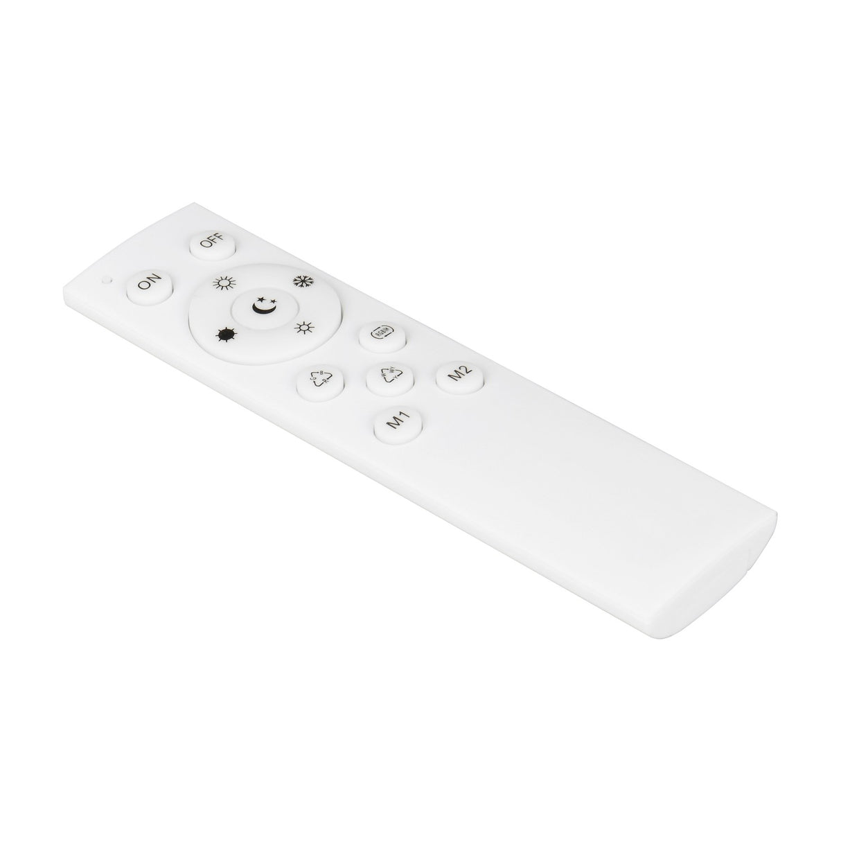 Klint LED Remote Control Square Ceiling Light – Matt White