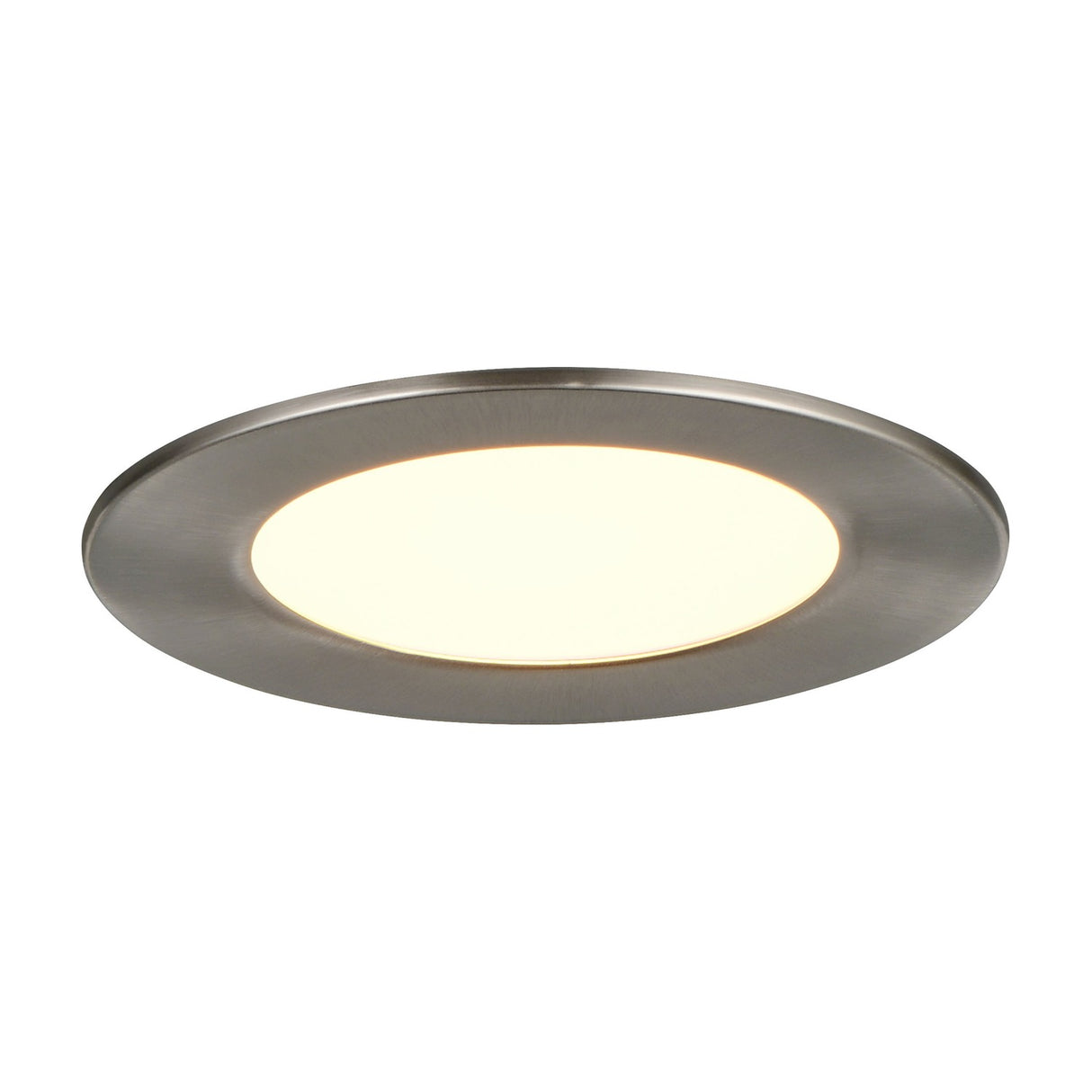 Virunga LED Ground Light – Satin Nickel