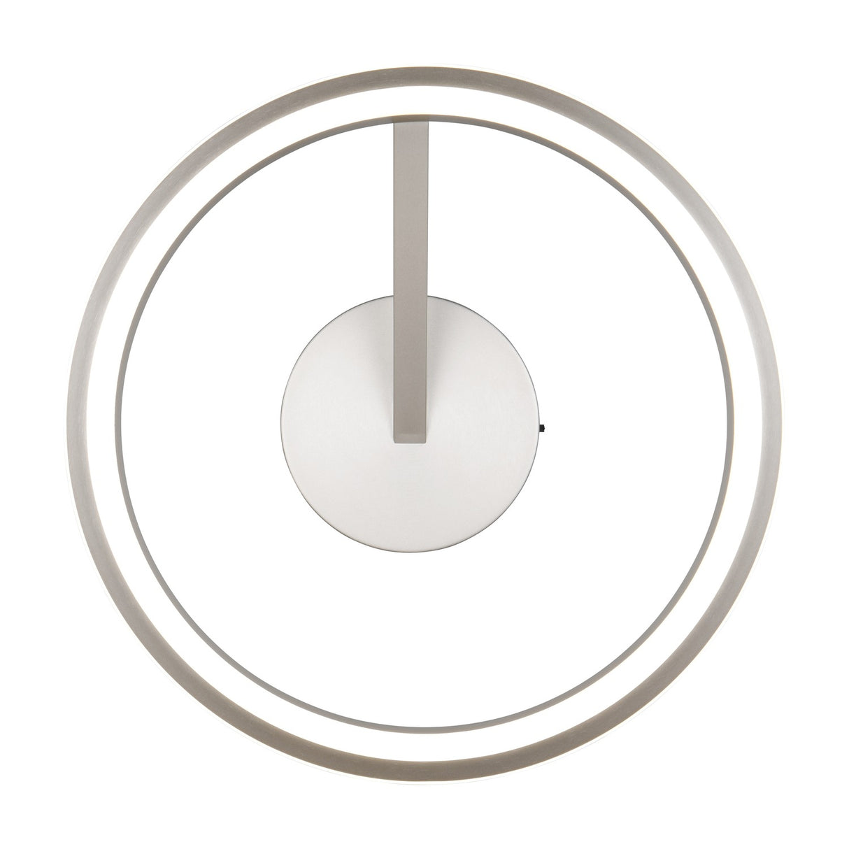 Amador LED Circular Ceiling Light – Satin Nickel